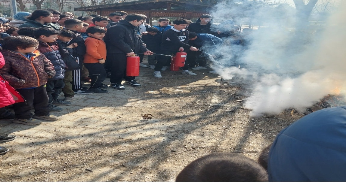 Okulumuzda Deprem ve Yangın Tatbikatı